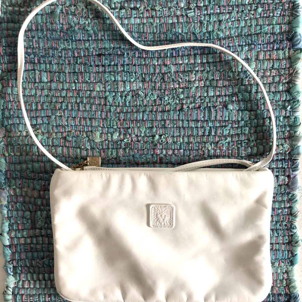 Anne Klein off white purse